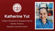 Katherine Yut - College of Atmospheric & Geographic Sciences - Bachelor of Science - Geographic Information Science