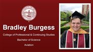 Bradley Burgess - College of Professional & Continuing Studies - Bachelor of Science - Aviation