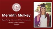 Meridith Mulkey - Gaylord College of Journalism & Mass Communication - Bachelor of Arts in Journalism - Journalism