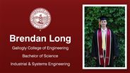 Brendan Long - Gallogly College of Engineering - Bachelor of Science - Industrial & Systems Engineering