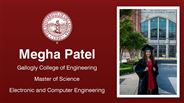 Megha Patel - Gallogly College of Engineering - Master of Science - Electronic and Computer Engineering