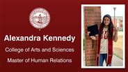 Alexandra Kennedy - College of Arts and Sciences - Master of Human Relations