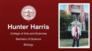 Hunter Harris - College of Arts and Sciences - Bachelor of Science - Biology