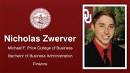 Nicholas Zwerver - Michael F. Price College of Business - Bachelor of Business Administration - Finance