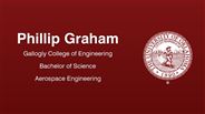 Phillip Graham - Phillip Graham - Gallogly College of Engineering - Bachelor of Science - Aerospace Engineering