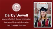 Darby Sewell - Jeannine Rainbolt College of Education - Bachelor of Science in Education - Early Childhood Education