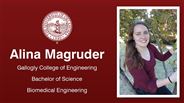 Alina Magruder - Gallogly College of Engineering - Bachelor of Science - Biomedical Engineering