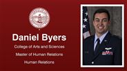 Daniel Byers - College of Arts and Sciences - Master of Human Relations - Human Relations