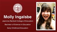 Molly Ingalsbe - Jeannine Rainbolt College of Education - Bachelor of Science in Education - Early Childhood Education