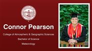 Connor Pearson - College of Atmospheric & Geographic Sciences - Bachelor of Science - Meteorology