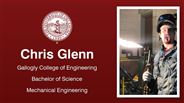 Chris Glenn - Gallogly College of Engineering - Bachelor of Science - Mechanical Engineering