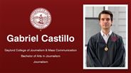 Gabriel Castillo - Gabriel Castillo - Gaylord College of Journalism & Mass Communication - Bachelor of Arts in Journalism - Journalism