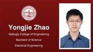 Yongjie Zhao - Gallogly College of Engineering - Bachelor of Science - Electrical Engineering