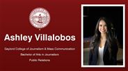 Ashley Villalobos - Gaylord College of Journalism & Mass Communication - Bachelor of Arts in Journalism - Public Relations