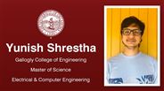 Yunish Shrestha - Gallogly College of Engineering - Master of Science - Electrical & Computer Engineering