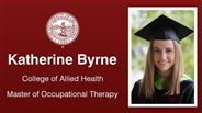 Katherine Byrne - College of Allied Health - Master of Occupational Therapy