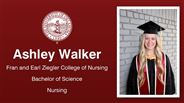 Ashley Walker - Fran and Earl Ziegler College of Nursing - Bachelor of Science - Nursing