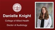Danielle Knight - College of Allied Health - Doctor of Audiology
