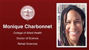 Monique Charbonnet - College of Allied Health - Doctor of Science - Rehab Sciences