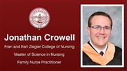 Jonathan Crowell - Fran and Earl Ziegler College of Nursing - Master of Science in Nursing - Family Nurse Practitioner