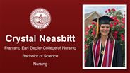 Crystal Neasbitt - Fran and Earl Ziegler College of Nursing - Bachelor of Science - Nursing