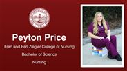 Peyton Price - Fran and Earl Ziegler College of Nursing - Bachelor of Science - Nursing