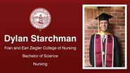 Dylan Starchman - Fran and Earl Ziegler College of Nursing - Bachelor of Science - Nursing