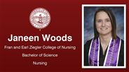 Janeen Woods - Fran and Earl Ziegler College of Nursing - Bachelor of Science - Nursing