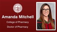 Amanda Mitchell - College of Pharmacy - Doctor of Pharmacy