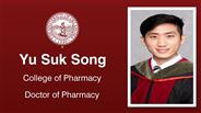 Yu Suk Song - College of Pharmacy - Doctor of Pharmacy
