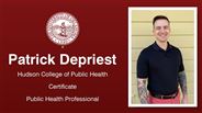 Patrick Depriest - Hudson College of Public Health - Certificate - Public Health Professional