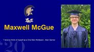 Maxwell McGue - “I tend to think of myself as a One Man Wolfpack - Alan Garner