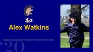 Alex Watkins - Everyone has a spark of passion but very few turn that spark into a flame.-Unknown