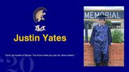 Justin Yates - “Don’t be scared of failure. You know what you can do, show others.”