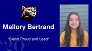 Mallory Bertrand
