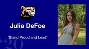 Julia DeFoe