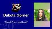 Dakota Gorner