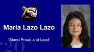 Maria Lazo Lazo