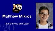 Matthew Mikros