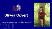Olivea Covert - Promise Scholarship, Level 2 Scholar of Distinction 