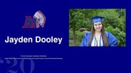 Jayden Dooley - Promise Scholarship, Scholarship of Distinction - Gupta College of Science Endowed Scholarship, and Coastal Carolina University Presidential Scholarship