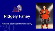 Ridgely Fahey - National Technical Honor Society 