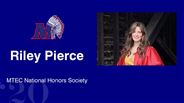 Riley Pierce - MTEC National Honors Society 