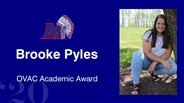 Brooke Pyles - OVAC Academic Award