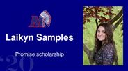 Laikyn Samples - Promise scholarship 