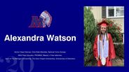 Alexandra Watson - Senior Class Historian, Girls State Attendee, National Honor Society - MHS Peter Educator, PROMISE, Mascot, 4 Year letterman -  Spirit of The Mohigan Scholarship, The Dave Chaplin Scholarship, Scholarship of Distinction