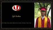 Kyle Hawthorne - WV All-State Tennis Award, National Honor Society, UHS Boy's Tennis Team