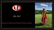 Lillian Hebel - Scholarship of Distinction Level 2, National Honor Society, Americorps