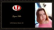 Cheyenne Heller - UHS Dance, Music, Art