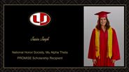 Jessica Joseph - National Honor Society, Mu Alpha Theta - PROMISE Scholarship Recipient